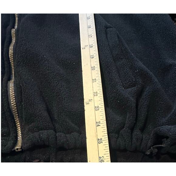 Vintage 90s Easyriders Fleece Jacket Adult Sz XL Black Full Zip Mens Embroidered - Picture 5 of 5